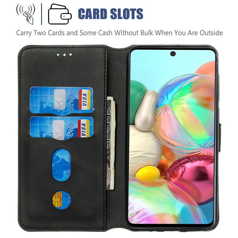 Flip Cover Samsung Galaxy A71 Solid Color Series