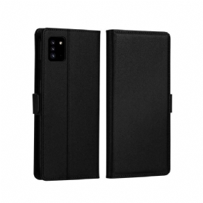 Læder Cover Samsung Galaxy A71 Dzgogo Milo-serien