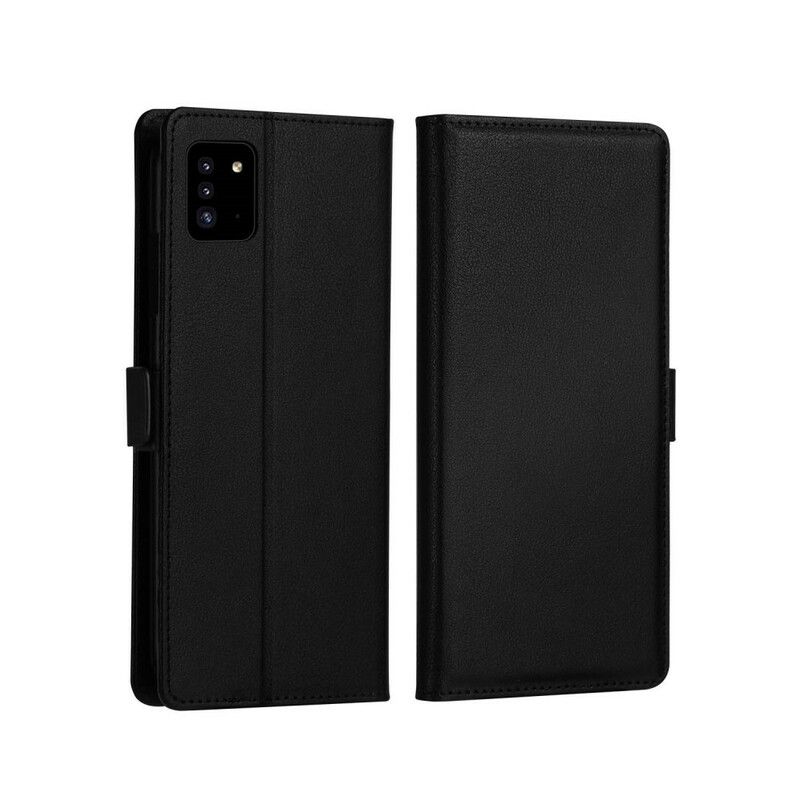 Læder Cover Samsung Galaxy A71 Dzgogo Milo-serien