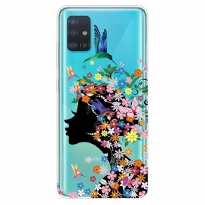 Mobilcover Samsung Galaxy A71 Smukt Blomsterhoved