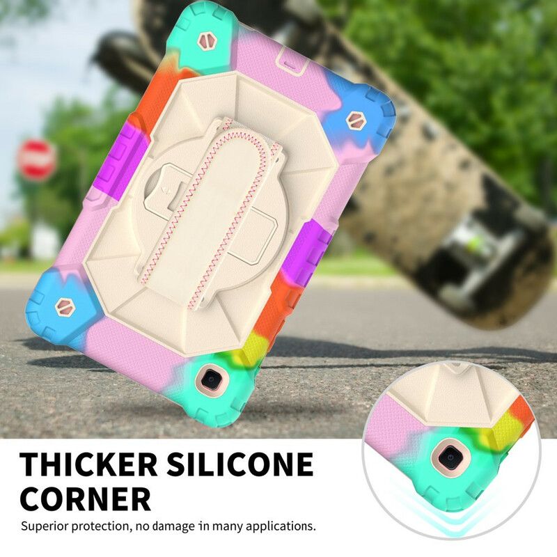 Cover Samsung Galaxy Tab A7 Lite Multifunktionel Camouflage