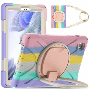 Cover Samsung Galaxy Tab A7 Lite Multifunktionel Skulderrem Farve