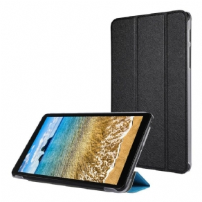 Cover Samsung Galaxy Tab A7 Lite Silketekstur Imiteret Læder