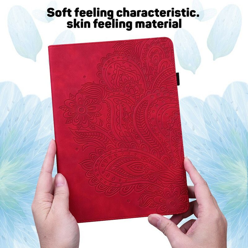 Etui Samsung Galaxy Tab A7 Lite Blomstermandala