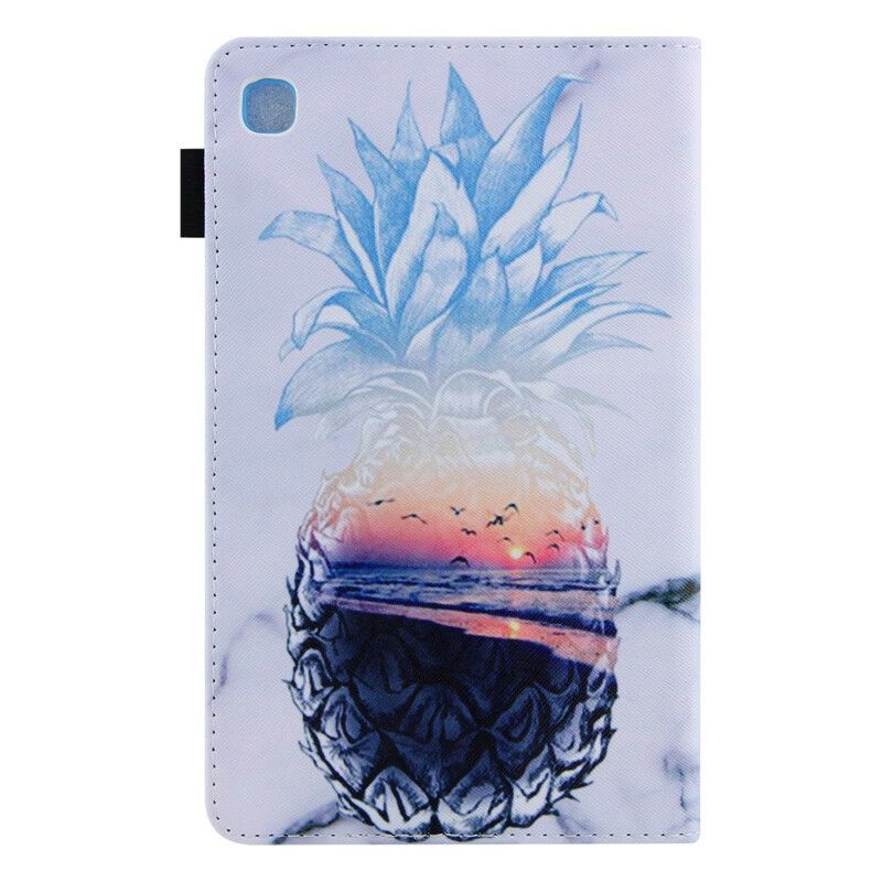 Flip Cover Samsung Galaxy Tab A7 Lite Ananas Mønster