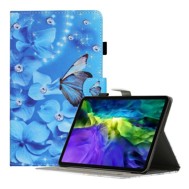 Flip Cover Samsung Galaxy Tab A7 Lite Blomster