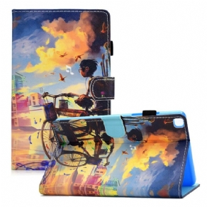 Flip Cover Samsung Galaxy Tab A7 Lite Cykel Art