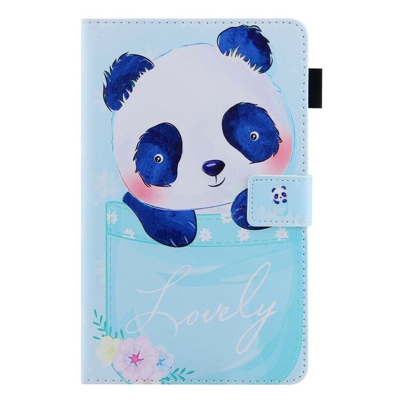 Flip Cover Samsung Galaxy Tab A7 Lite Dejlig Panda