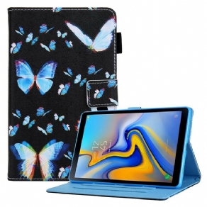 Flip Cover Samsung Galaxy Tab A7 Lite Flere Sommerfugle