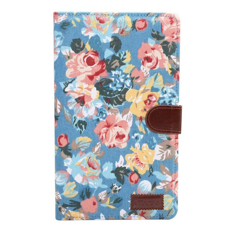 Flip Cover Samsung Galaxy Tab A7 Lite Frihedsblomster