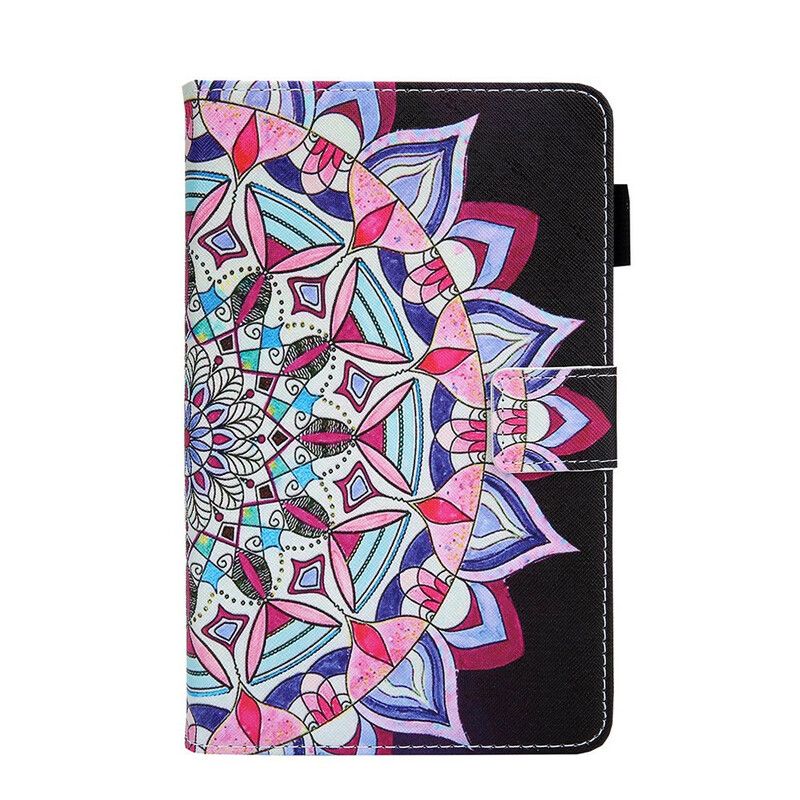 Flip Cover Samsung Galaxy Tab A7 Lite Grafisk Mandala