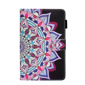 Flip Cover Samsung Galaxy Tab A7 Lite Grafisk Mandala