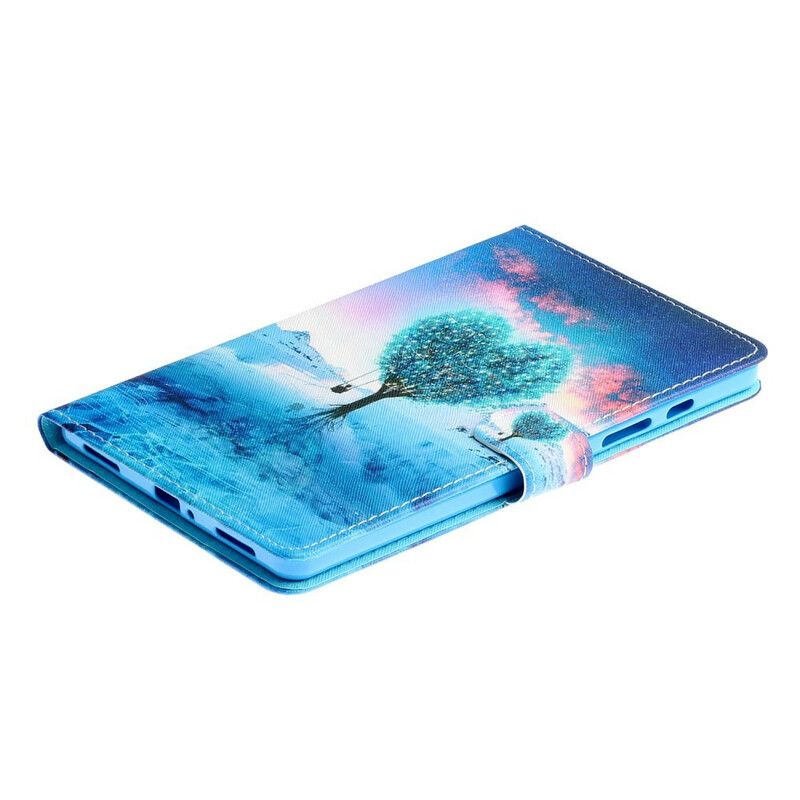 Flip Cover Samsung Galaxy Tab A7 Lite Hjertetræ