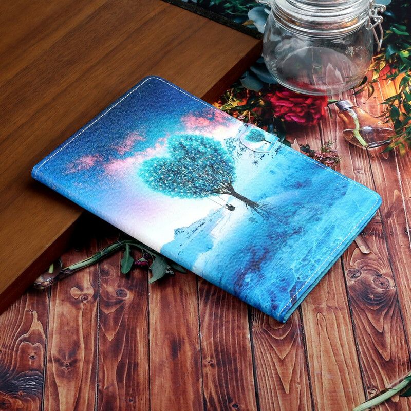 Flip Cover Samsung Galaxy Tab A7 Lite Hjertetræ