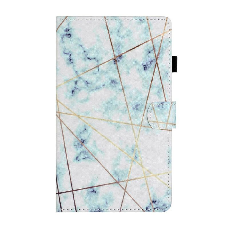 Flip Cover Samsung Galaxy Tab A7 Lite Marmor