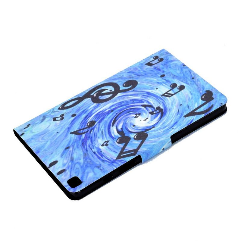 Flip Cover Samsung Galaxy Tab A7 Lite Musiknoter