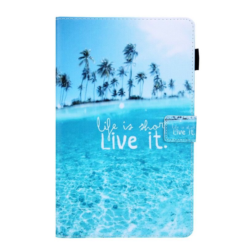 Flip Cover Samsung Galaxy Tab A7 Lite Oplev Det