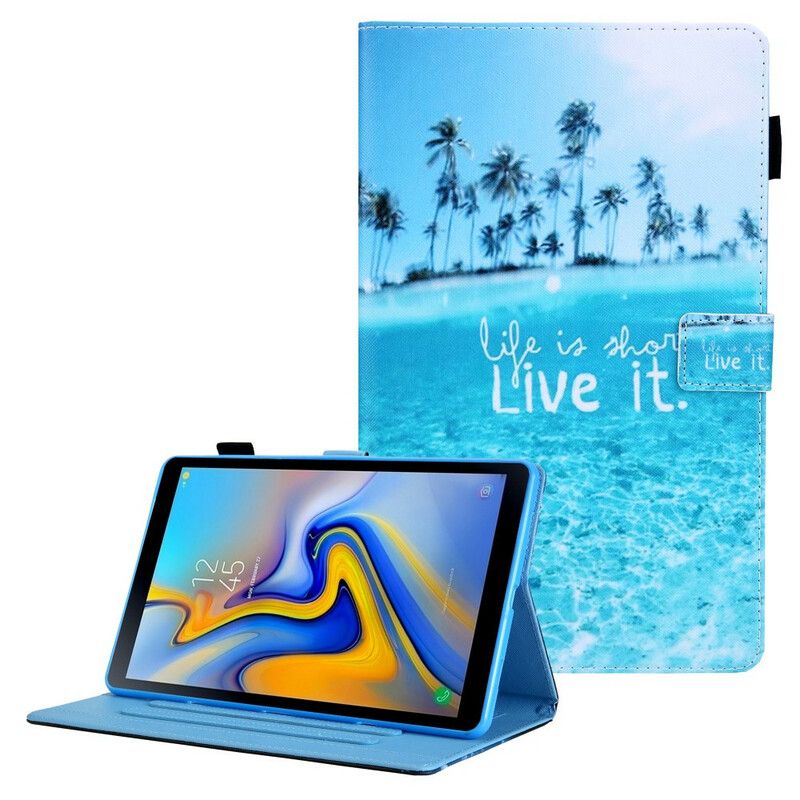 Flip Cover Samsung Galaxy Tab A7 Lite Oplev Det