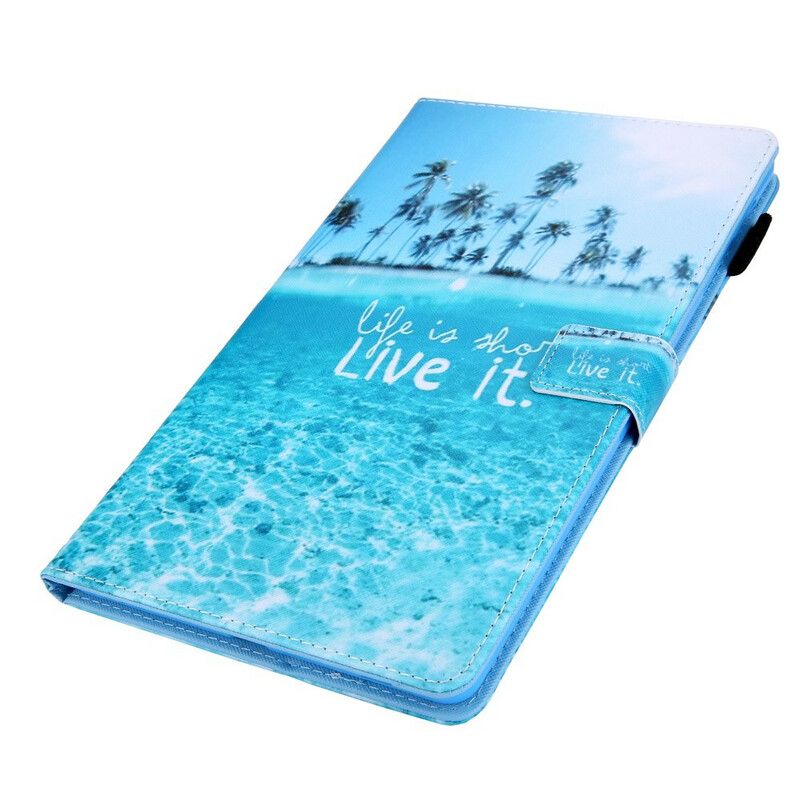 Flip Cover Samsung Galaxy Tab A7 Lite Oplev Det