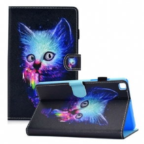 Flip Cover Samsung Galaxy Tab A7 Lite Psycho Cat