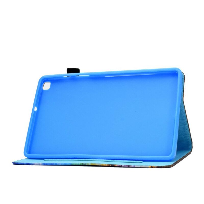 Flip Cover Samsung Galaxy Tab A7 Lite Regnbuesommerfugle