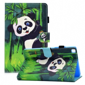 Læder Cover Samsung Galaxy Tab A7 Lite Panda