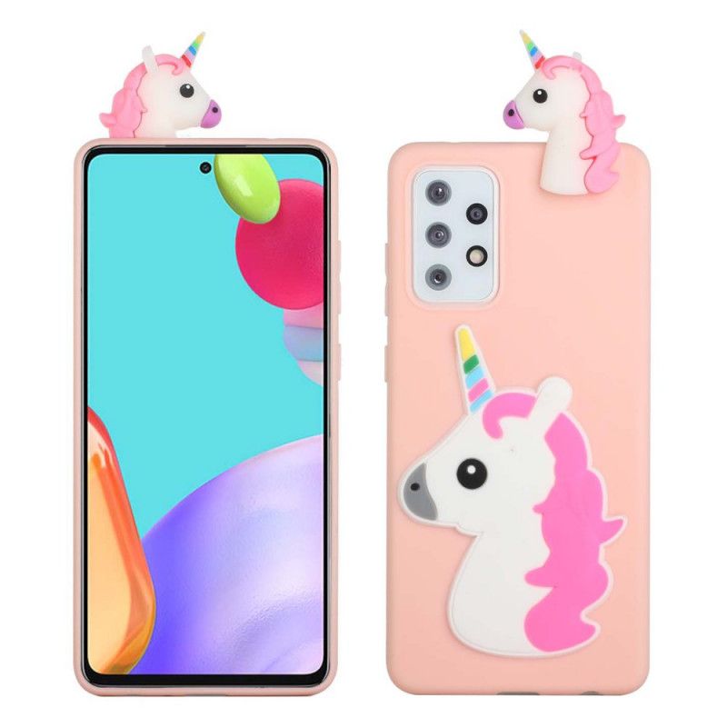 Cover Samsung Galaxy A53 5G 3d Enhjørning