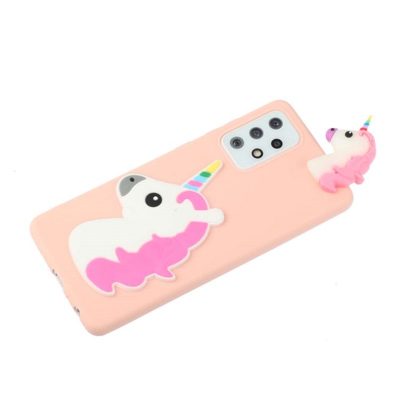 Cover Samsung Galaxy A53 5G 3d Enhjørning