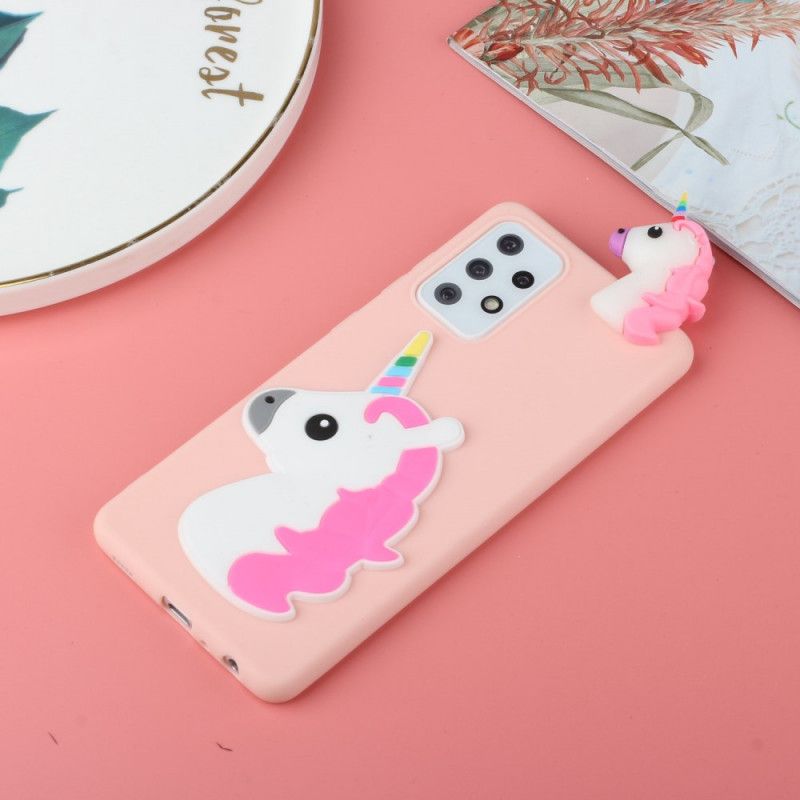 Cover Samsung Galaxy A53 5G 3d Enhjørning