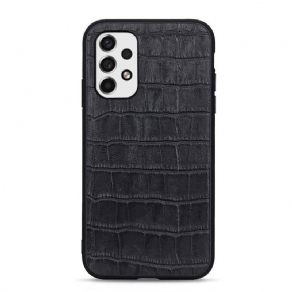 Cover Samsung Galaxy A53 5G Ægte Crocodile Texture Læder