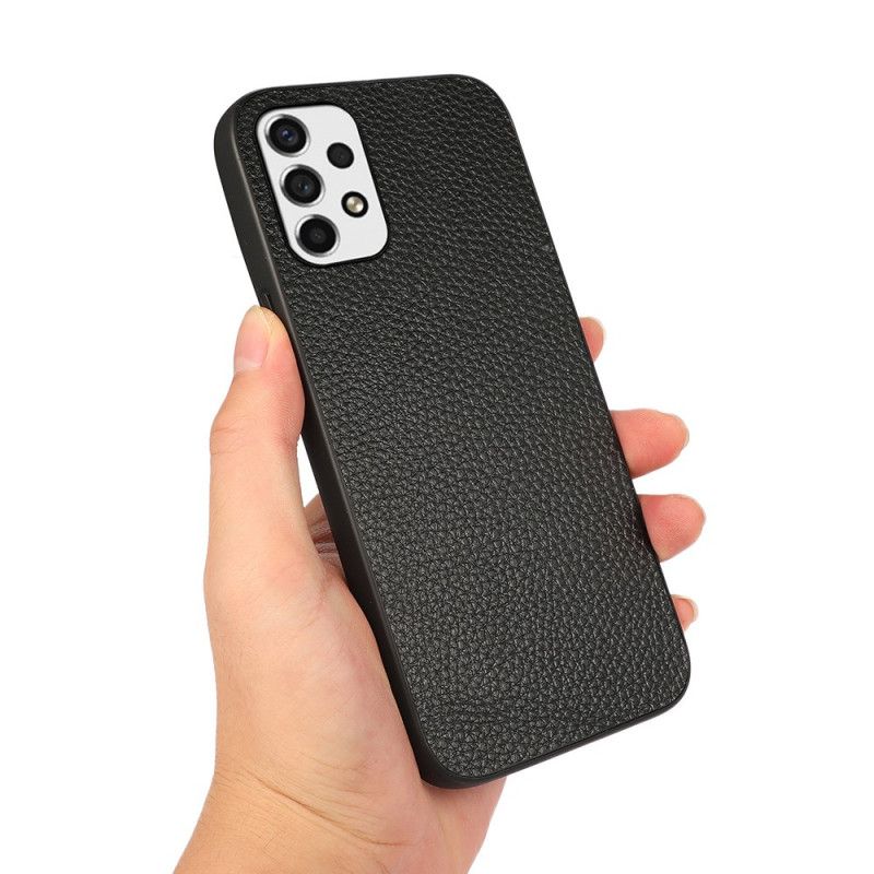 Cover Samsung Galaxy A53 5G Ægte Litchi-læder