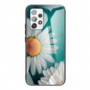 Cover Samsung Galaxy A53 5G Daisy Hærdet Glas