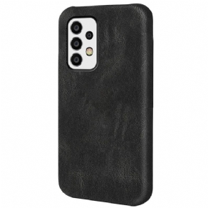 Cover Samsung Galaxy A53 5G Design Lædereffekt