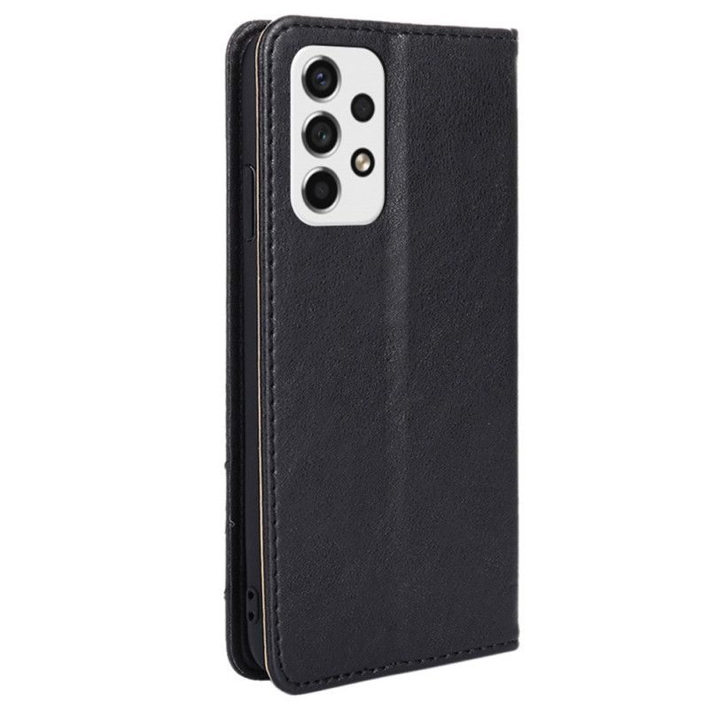 Cover Samsung Galaxy A53 5G Flip Cover Nittelæderstil