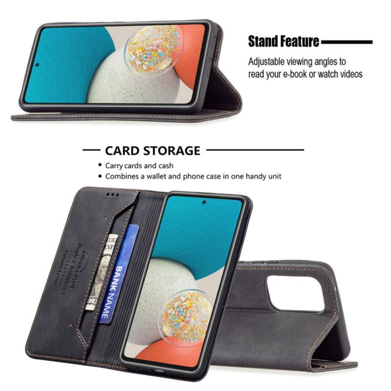 Cover Samsung Galaxy A53 5G Flip Cover Rfid Couture Binfen Farve