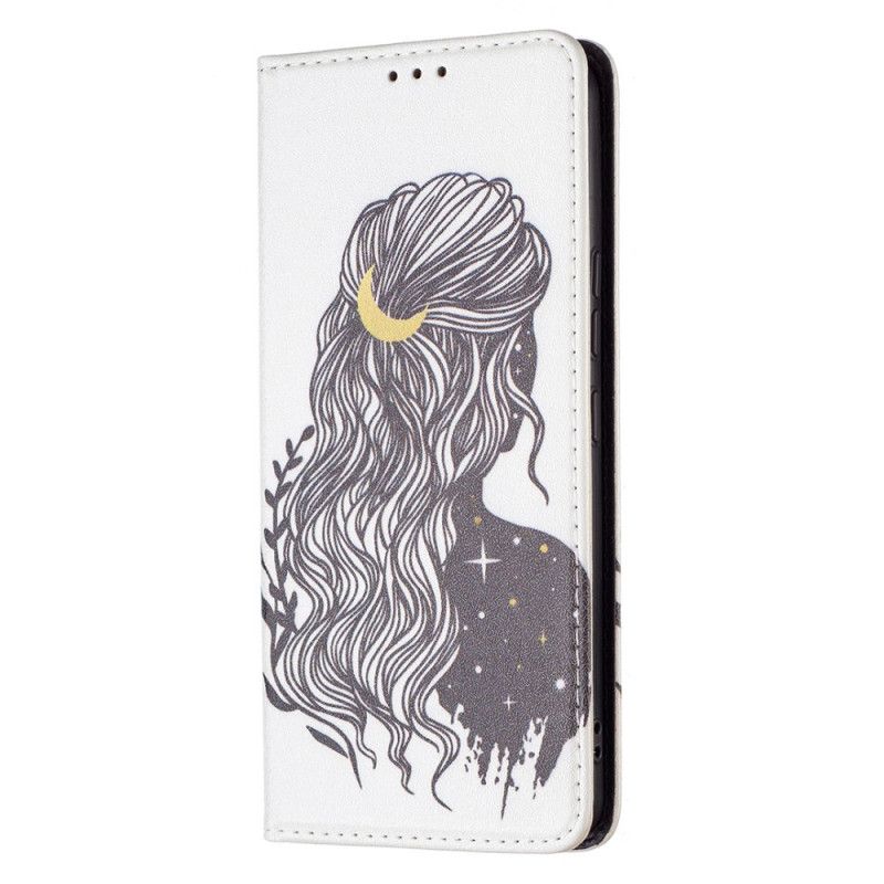 Cover Samsung Galaxy A53 5G Flip Cover Smukt Hår