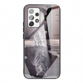 Cover Samsung Galaxy A53 5G Hærdet Glas Ernest The Tiger