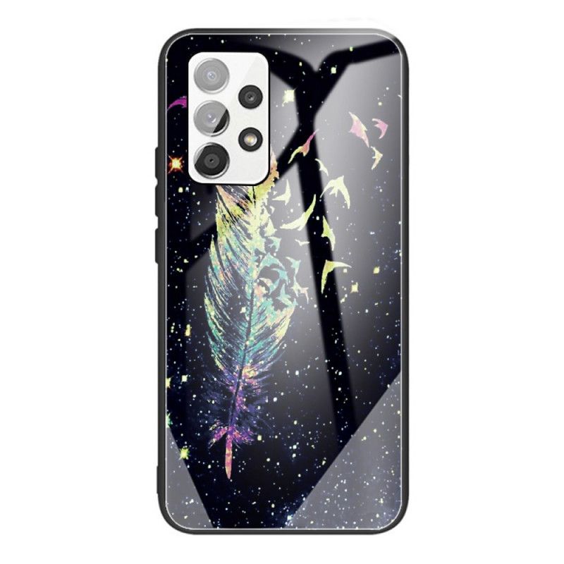 Cover Samsung Galaxy A53 5G Hærdet Glasfjer