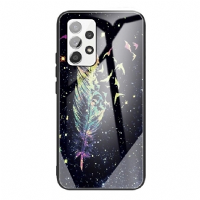 Cover Samsung Galaxy A53 5G Hærdet Glasfjer