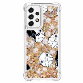 Cover Samsung Galaxy A53 5G Hr Glitter Dog