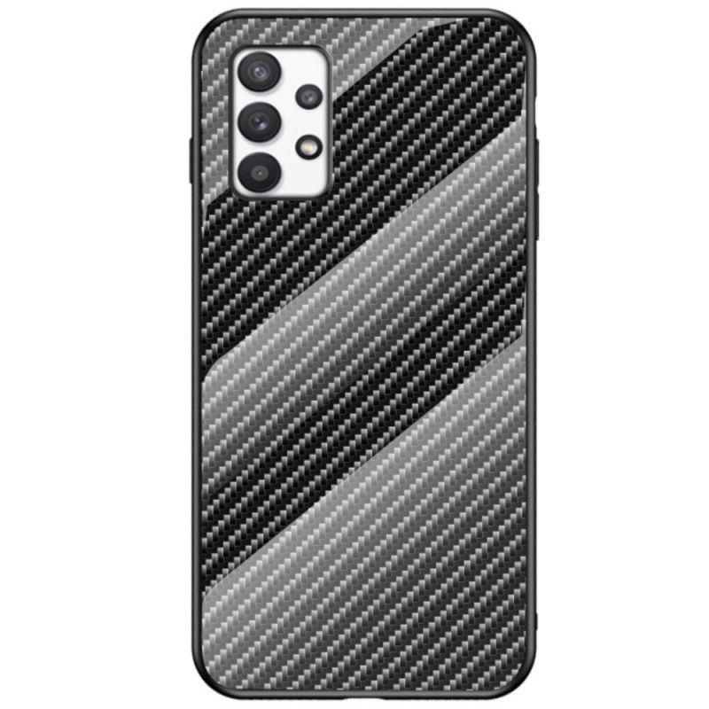 Cover Samsung Galaxy A53 5G Kulfiber Hærdet Glas