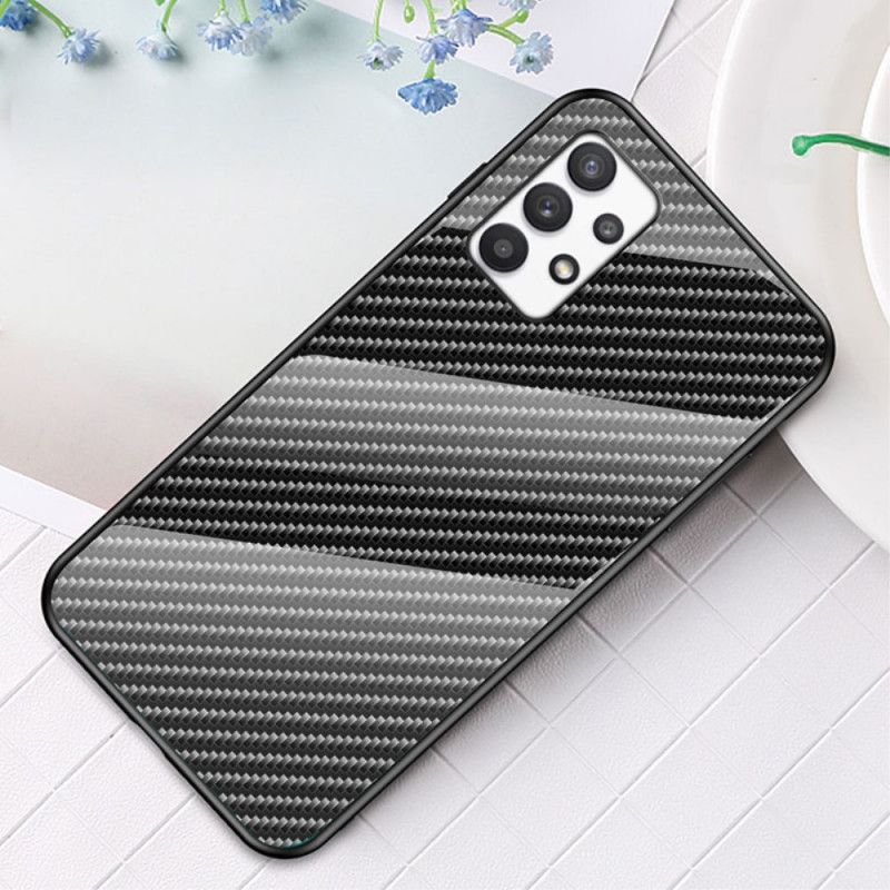 Cover Samsung Galaxy A53 5G Kulfiber Hærdet Glas