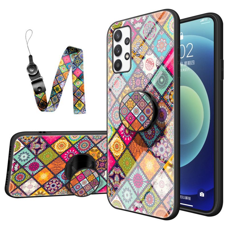 Cover Samsung Galaxy A53 5G Magnetisk Patchworkholder