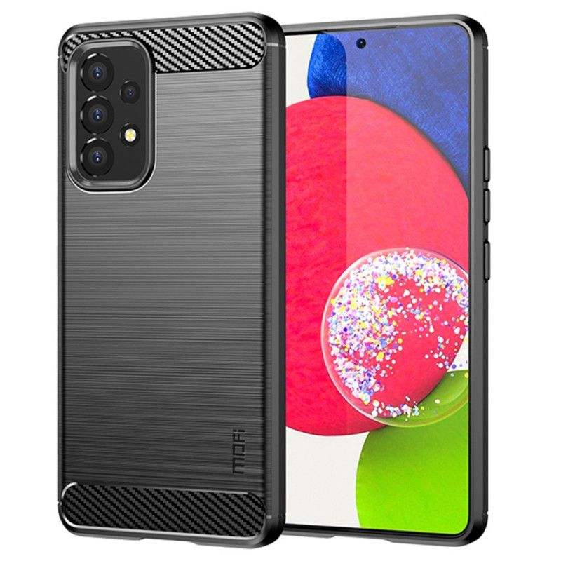 Cover Samsung Galaxy A53 5G Mofi Børstet Kulfiber