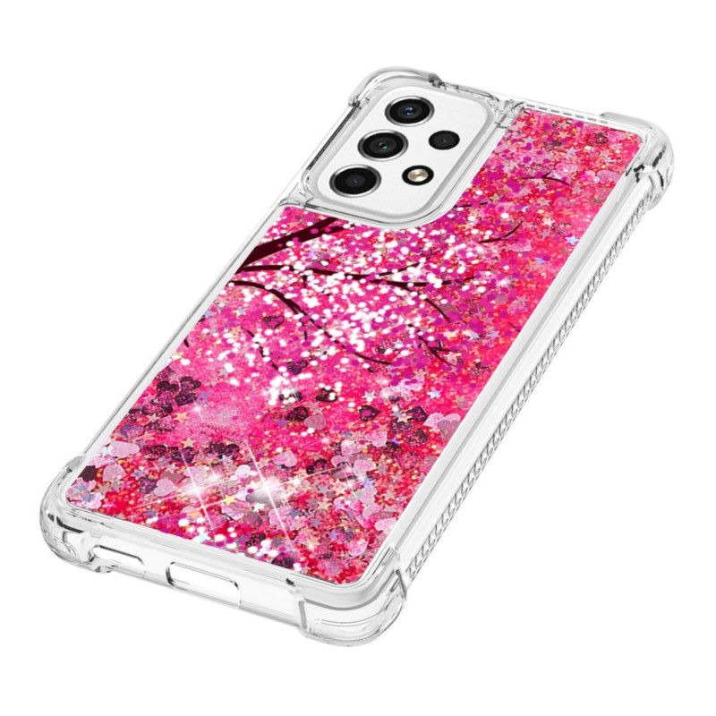 Cover Samsung Galaxy A53 5G Paillettræ