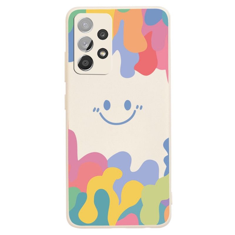 Cover Samsung Galaxy A53 5G Smilende Ansigt