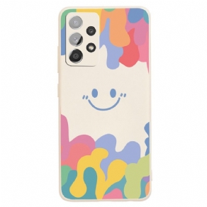 Cover Samsung Galaxy A53 5G Smilende Ansigt