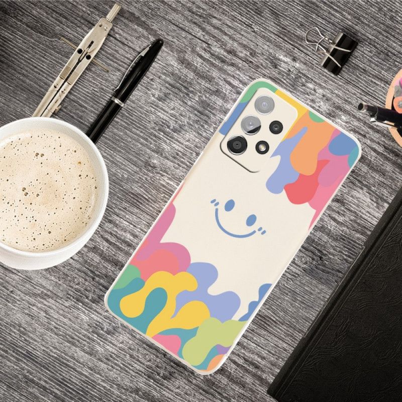 Cover Samsung Galaxy A53 5G Smilende Ansigt