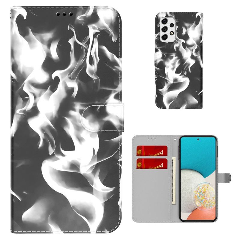 Flip Cover Samsung Galaxy A53 5G Abstrakt Mønster