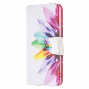 Flip Cover Samsung Galaxy A53 5G Akvarelblomst